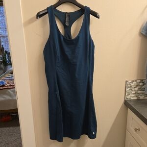 Sweaty Betty Blue Racerback Dress